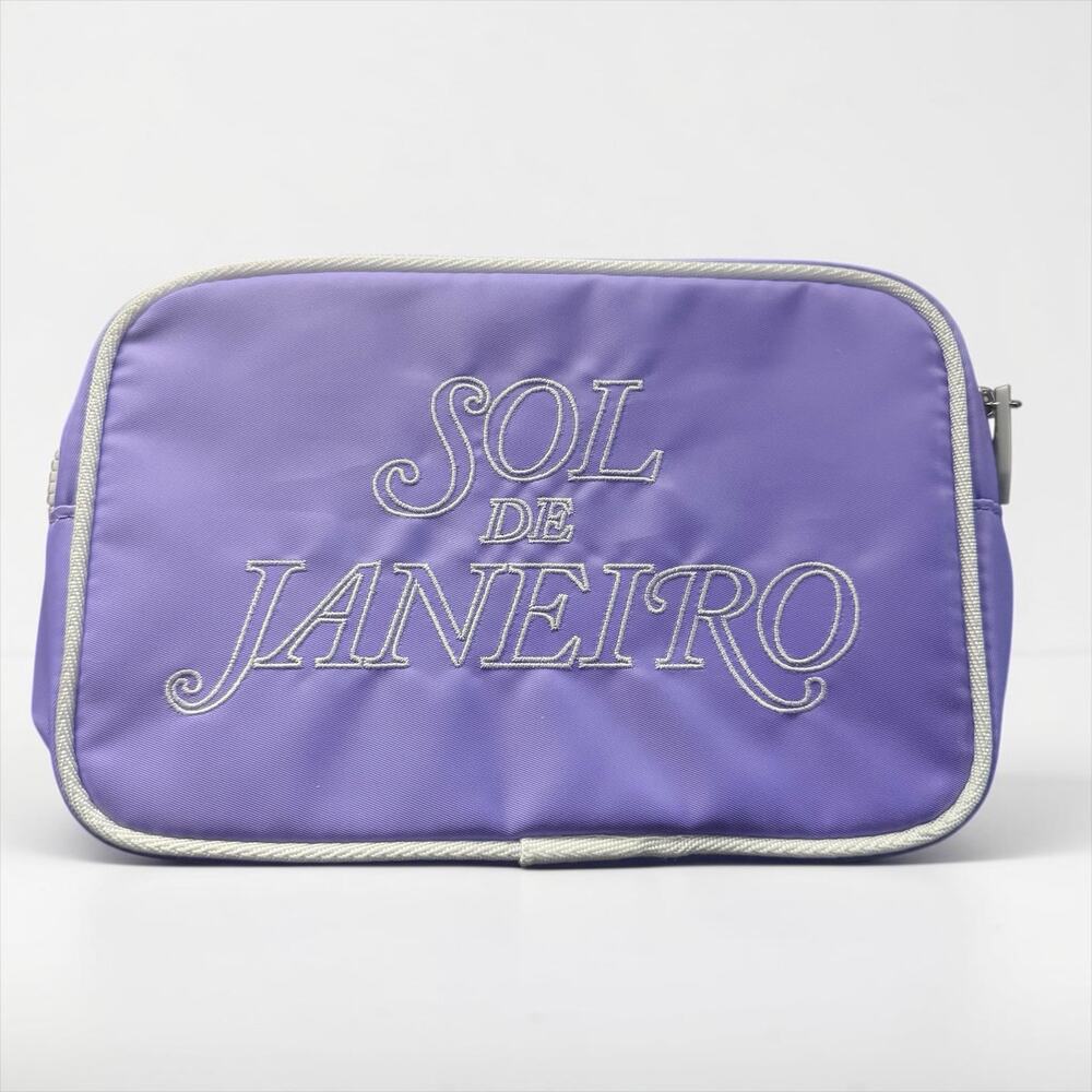 Sol de Janeiro Cheirosa 59 Purple Cosmetic Travel Bag Limited Edition